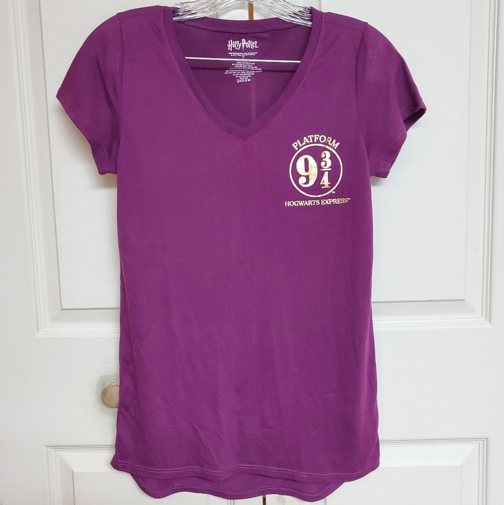 Harry Potter purple  short sleeve tshirt